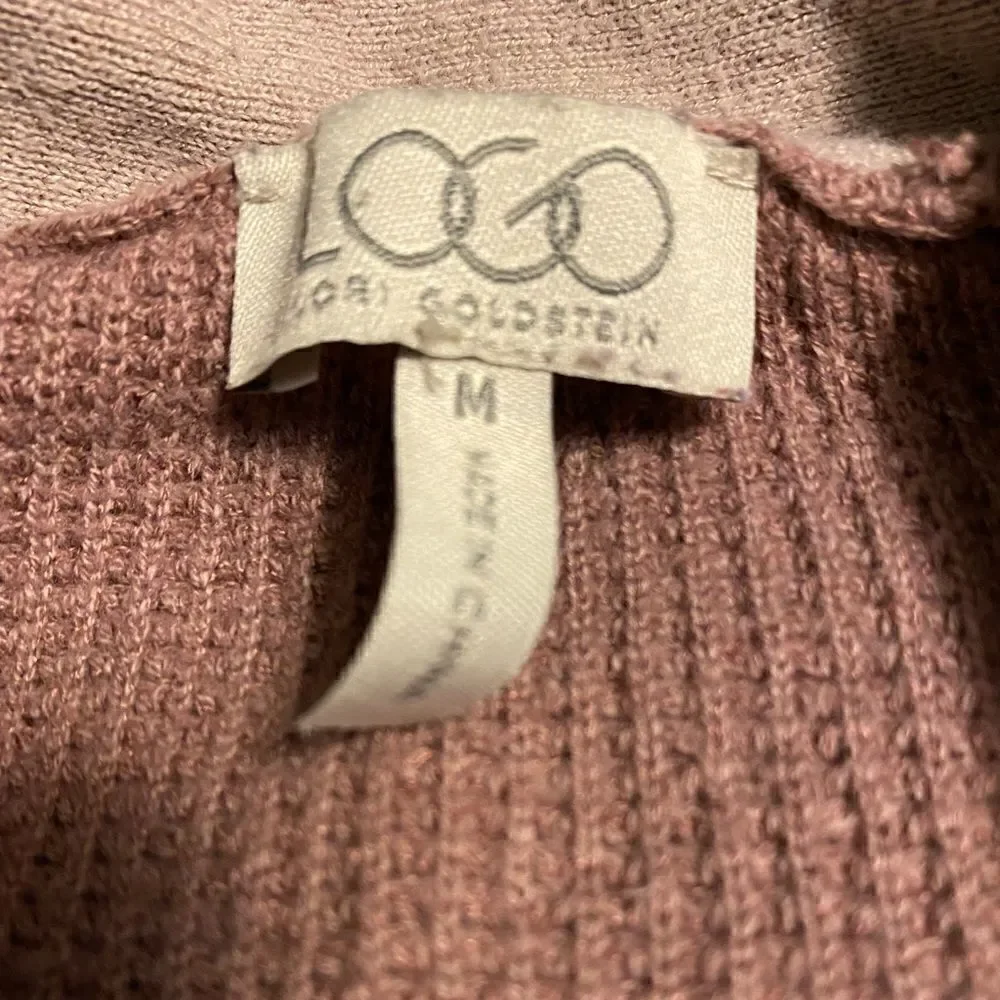 LOGO Open Sweater, size M. (S64) - Picture 3 of 3